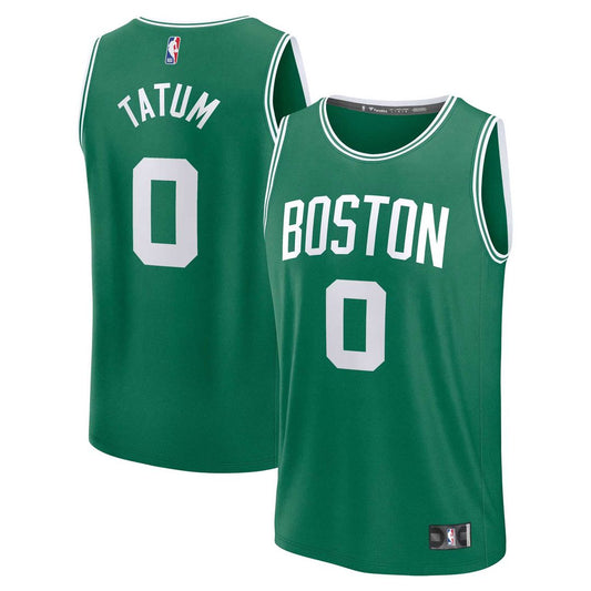 Boston Celtics Jayson Tatum Fanatics Youth Fast Break Replica Player Jersey - Icon Edition - Kelly Green
