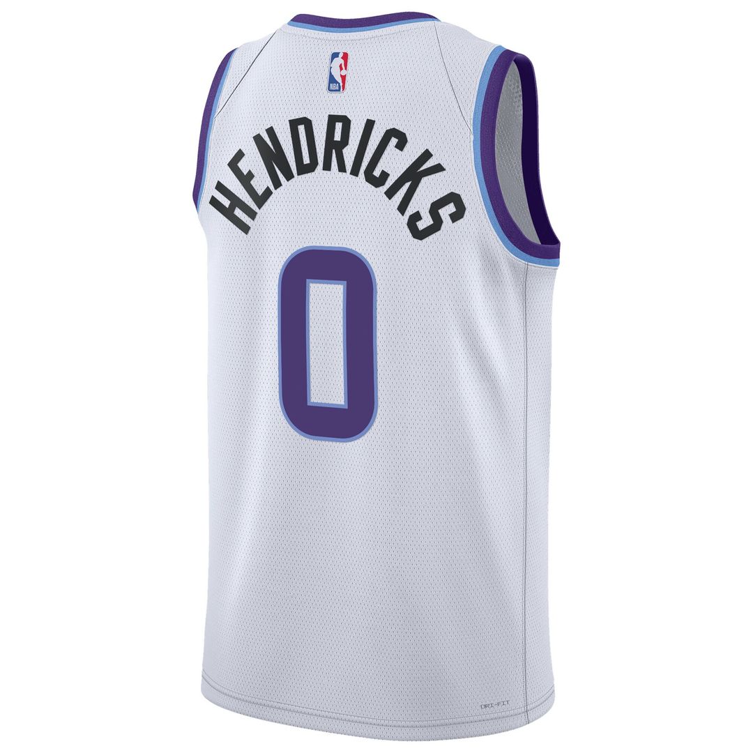Utah Jazz Taylor Hendricks Nike Unisex Swingman Jersey - Association Edition - White