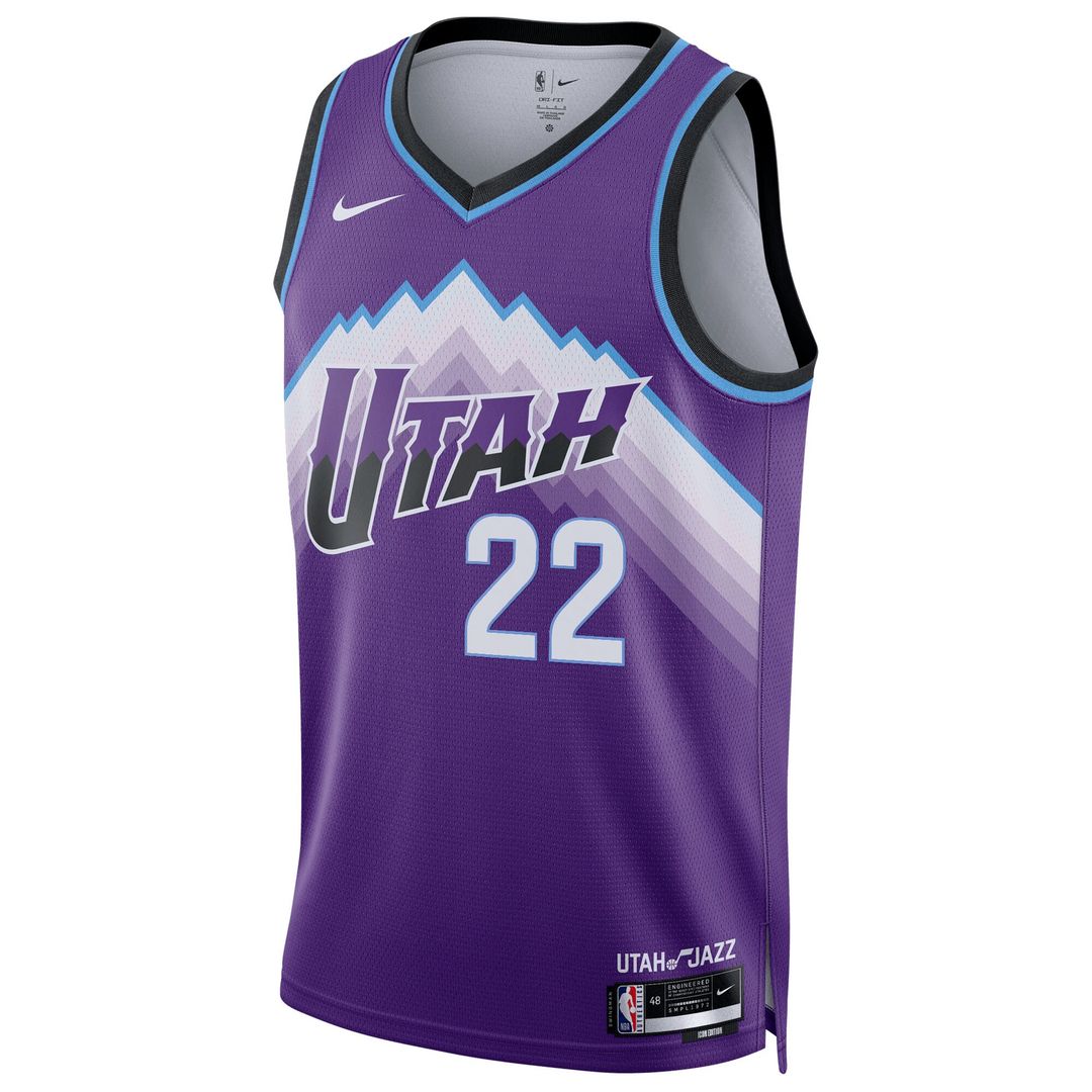 Utah Jazz Kyle Filipowski Nike Unisex Swingman Jersey - Icon Edition - Purple