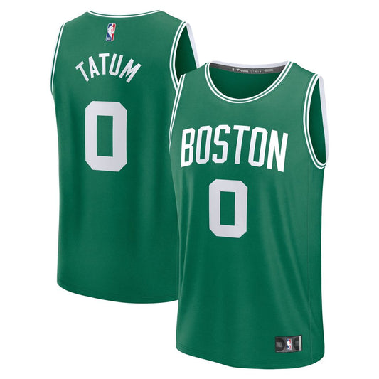 Boston Celtics Jayson Tatum Fanatics Fast Break Replica Player Jersey - Icon Edition - Kelly Green