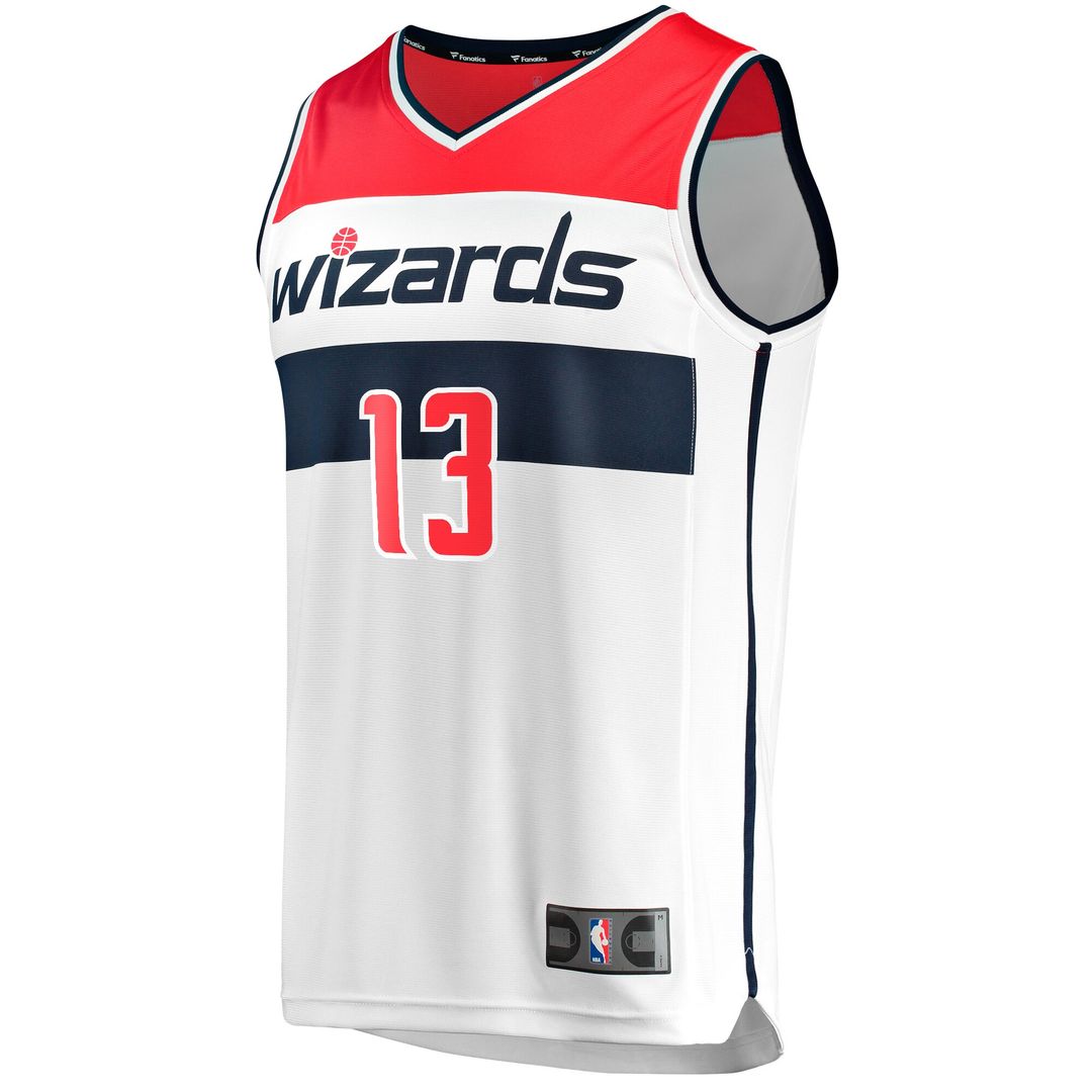 Washington Wizards Jordan Poole Fanatics Youth Fast Break Player Jersey - Association Edition - White