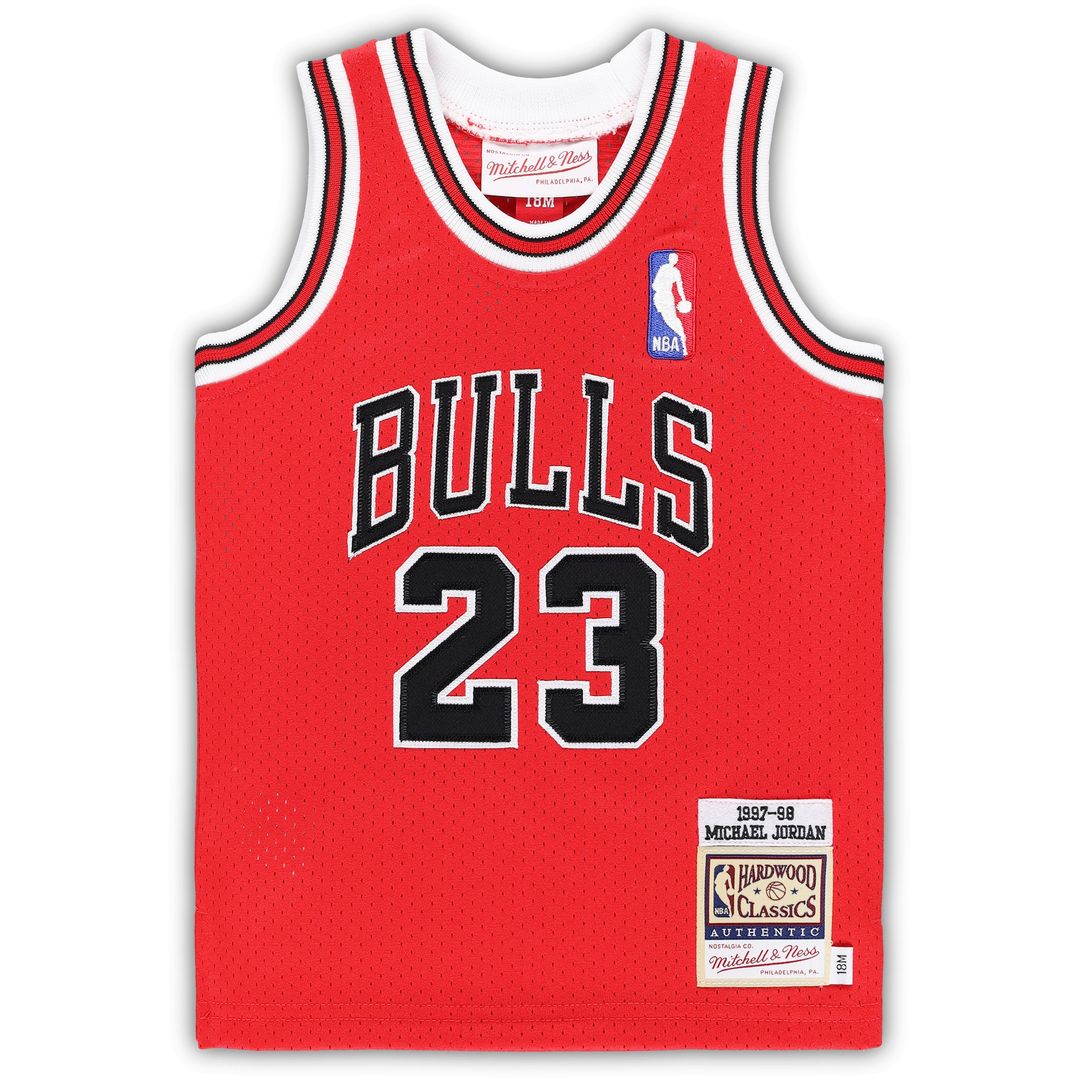Chicago Bulls Michael Jordan Mitchell & Ness Infant 1985/86 Hardwood Classics Authentic Jersey - Red