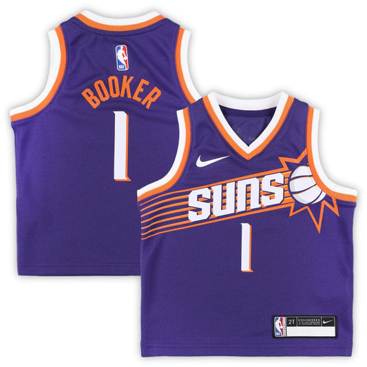 Phoenix Suns Devin Booker Nike Toddler Swingman Player Jersey - Icon Edition - Purple