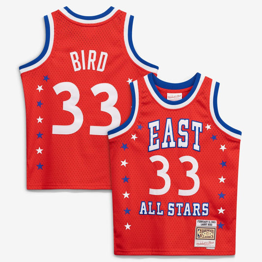 Larry Bird 1983 NBA All - Star Game Mitchell & Ness Youth Hardwood Classics Swingman Jersey - Red