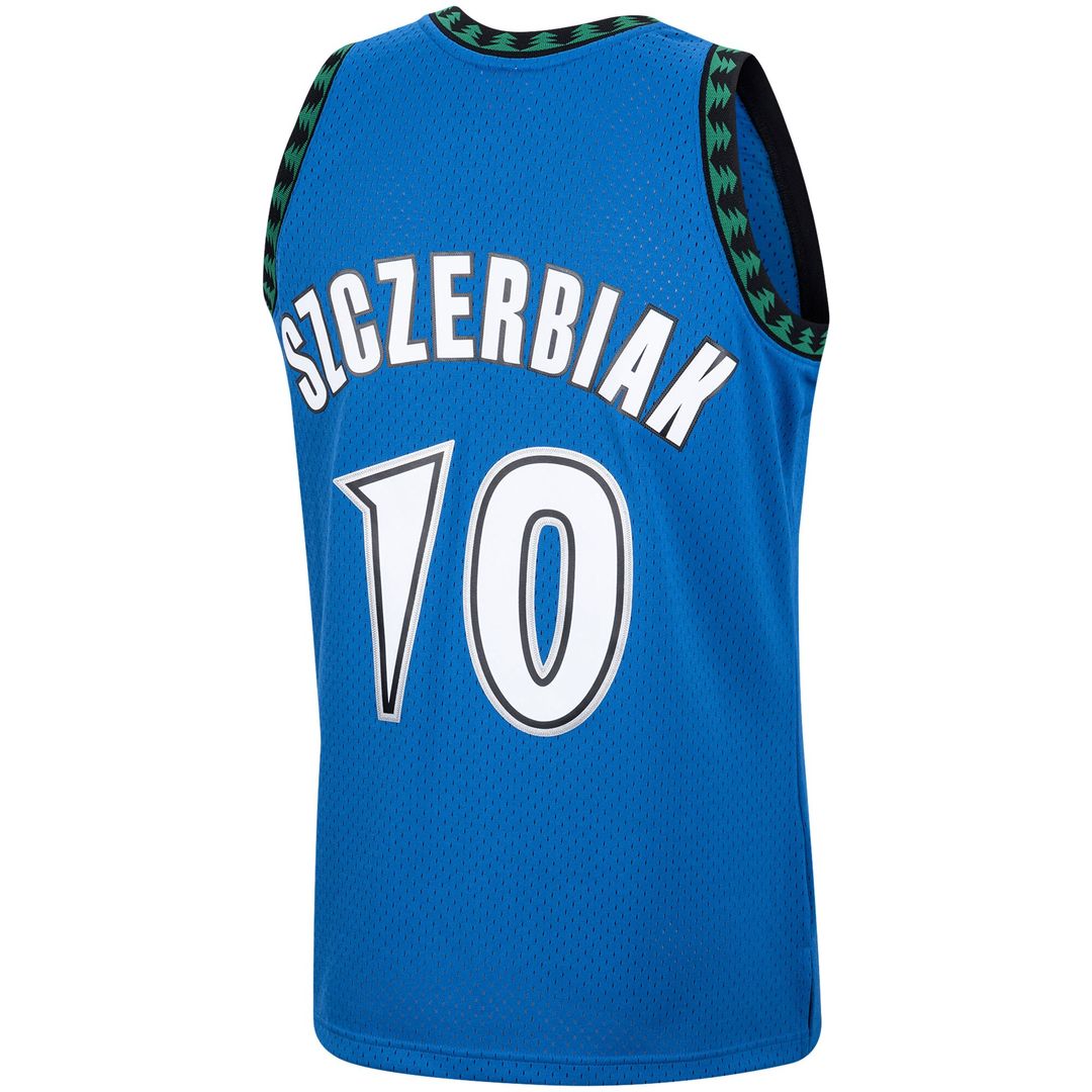 Minnesota Timberwolves Wally Szczerbiak Mitchell & Ness 2003/04 Hardwood Classics Swingman Jersey - Blue