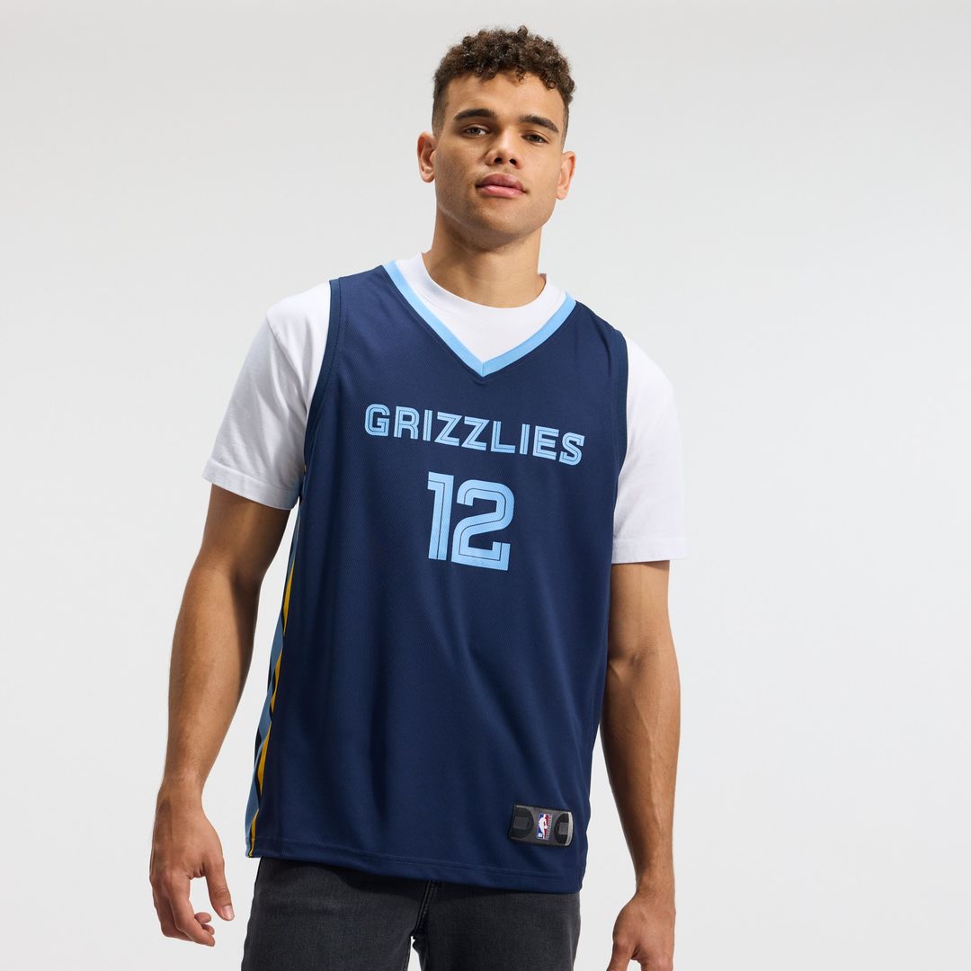 Memphis Grizzlies Ja Morant Fanatics Fast Break Replica Player Jersey - Icon Edition - Navy