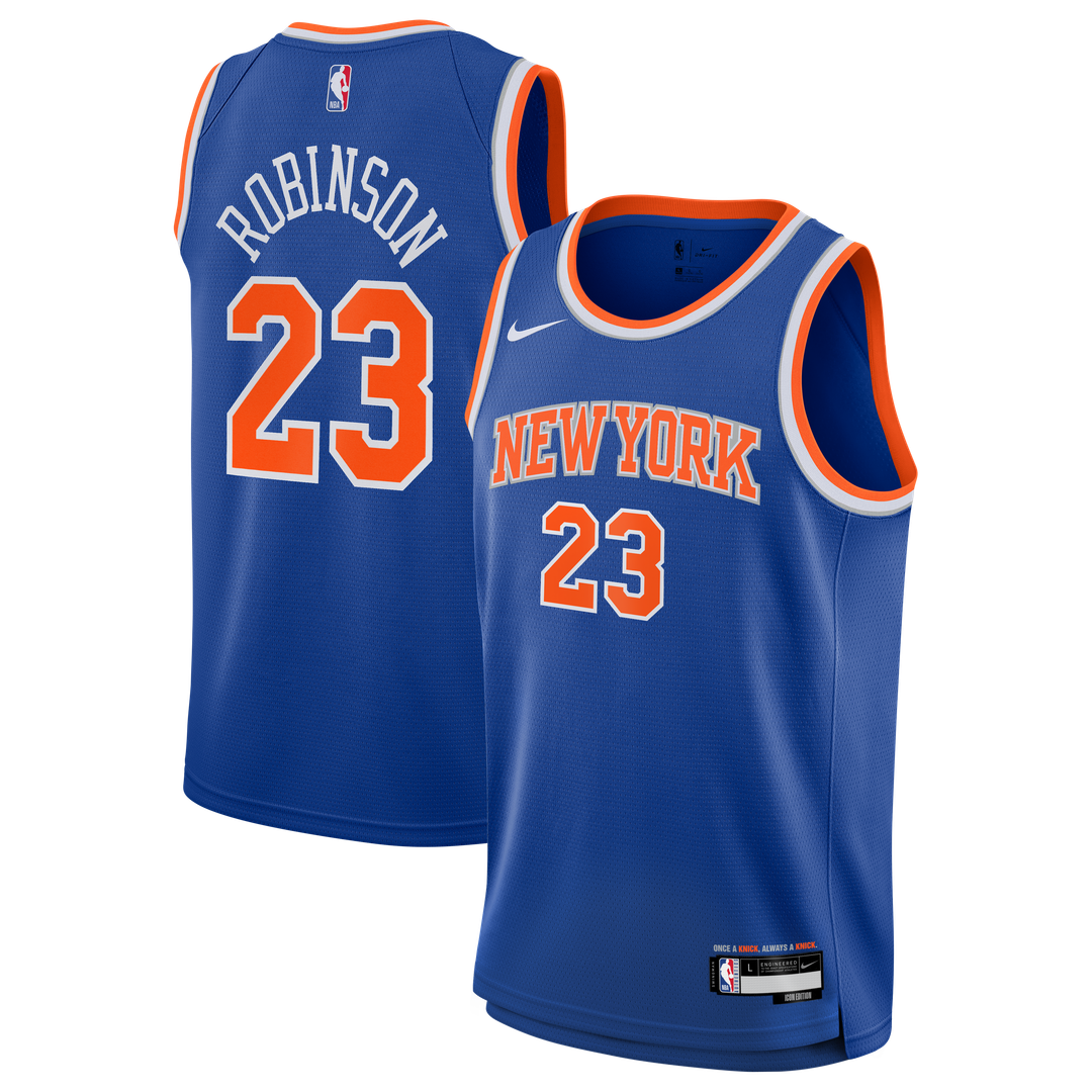 New York Knicks Mitchell Robinson Nike Youth Swingman Jersey - Icon Edition - Blue