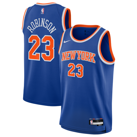 New York Knicks Mitchell Robinson Nike Youth Swingman Jersey - Icon Edition - Blue