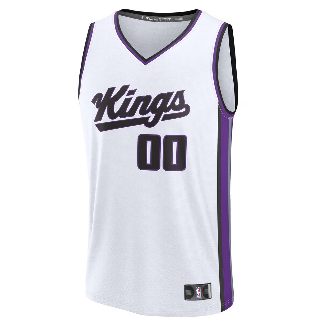 Sacramento Kings Fanatics Fast Break Custom Jersey - Icon Edition - Black