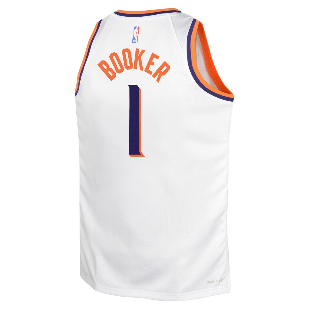 Phoenix Suns Devin Booker Nike Youth Swingman Jersey - Association Edition - White