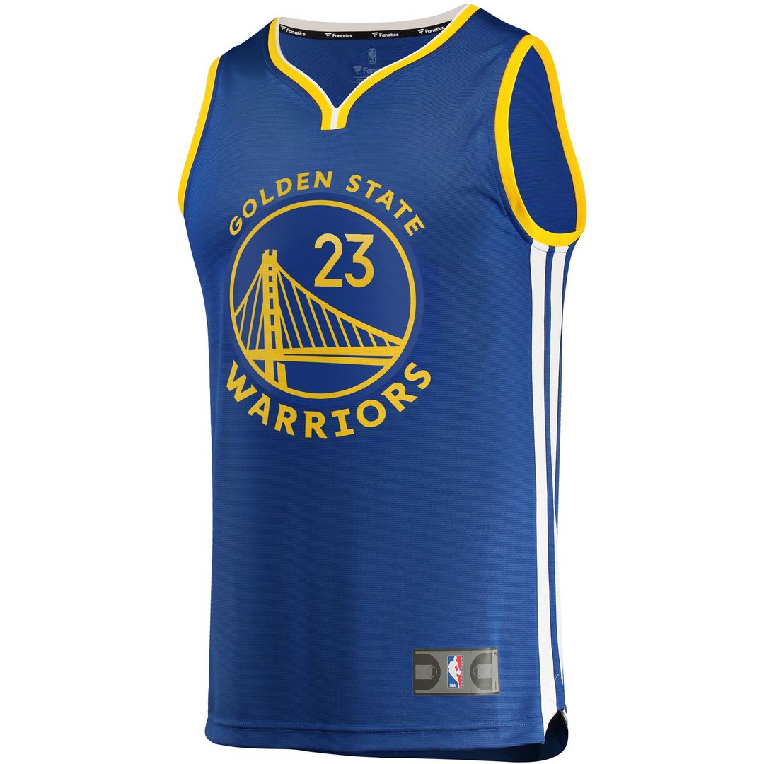 Golden State Warriors Draymond Green Fanatics Fast Break Replica Player Team Jersey - Icon Edition - Royal