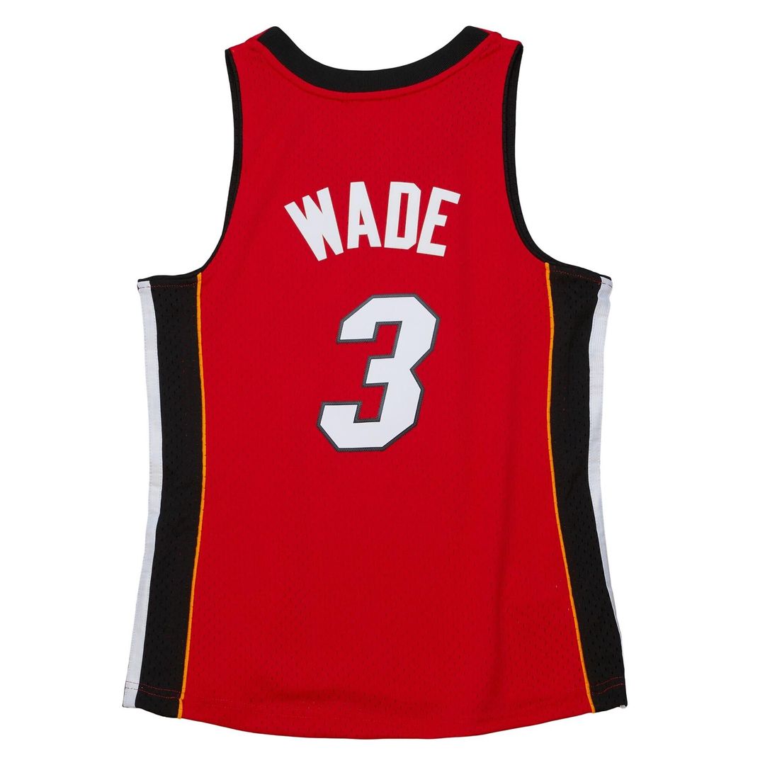 Miami Heat Dwyane Wade Women's 2005/06 Hardwood Classics Swingman Jersey - Red