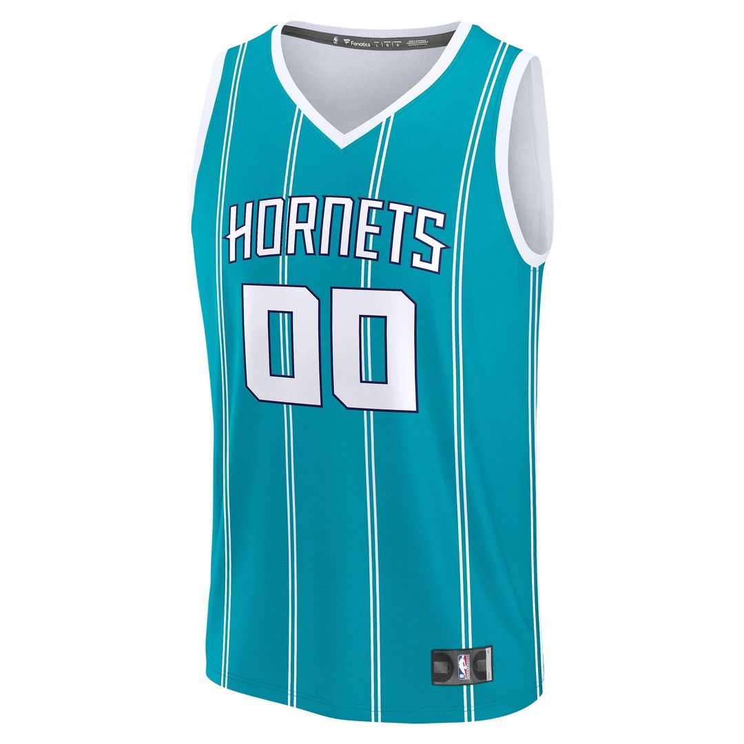 Charlotte Hornets Fanatics Fast Break Custom Jersey - Icon Edition - Purple