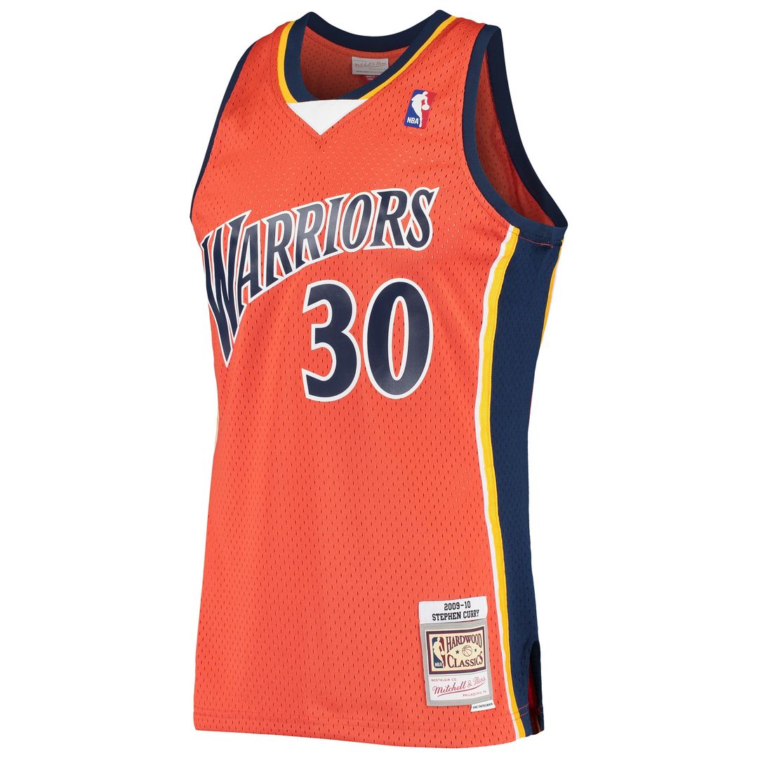 Golden State Warriors Stephen Curry Mitchell & Ness Hardwood Classics Swingman Jersey - White