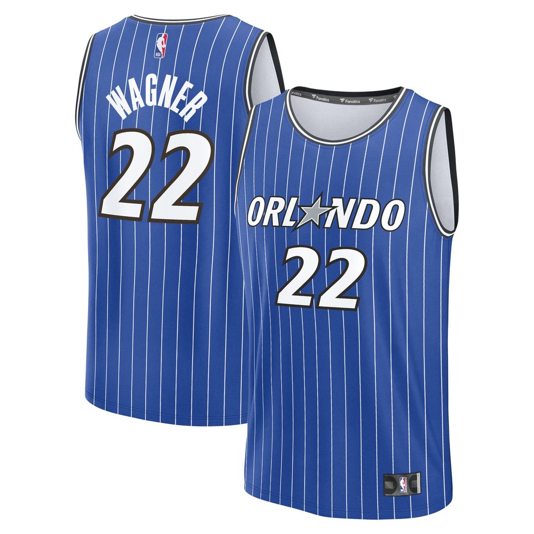 Orlando Magic Franz Wagner Fanatics Youth Fast Break Replica Player Jersey - Icon Edition - Blue
