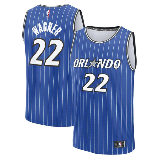 Orlando Magic Franz Wagner Fanatics Youth Fast Break Replica Player Jersey - Icon Edition - Blue