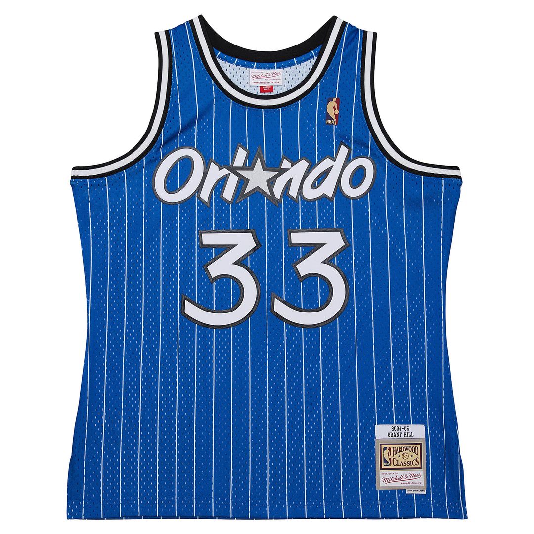 Orlando Magic Grant Hill Mitchell & Ness 2004/05 Hardwood Classics Swingman Jersey - Blue