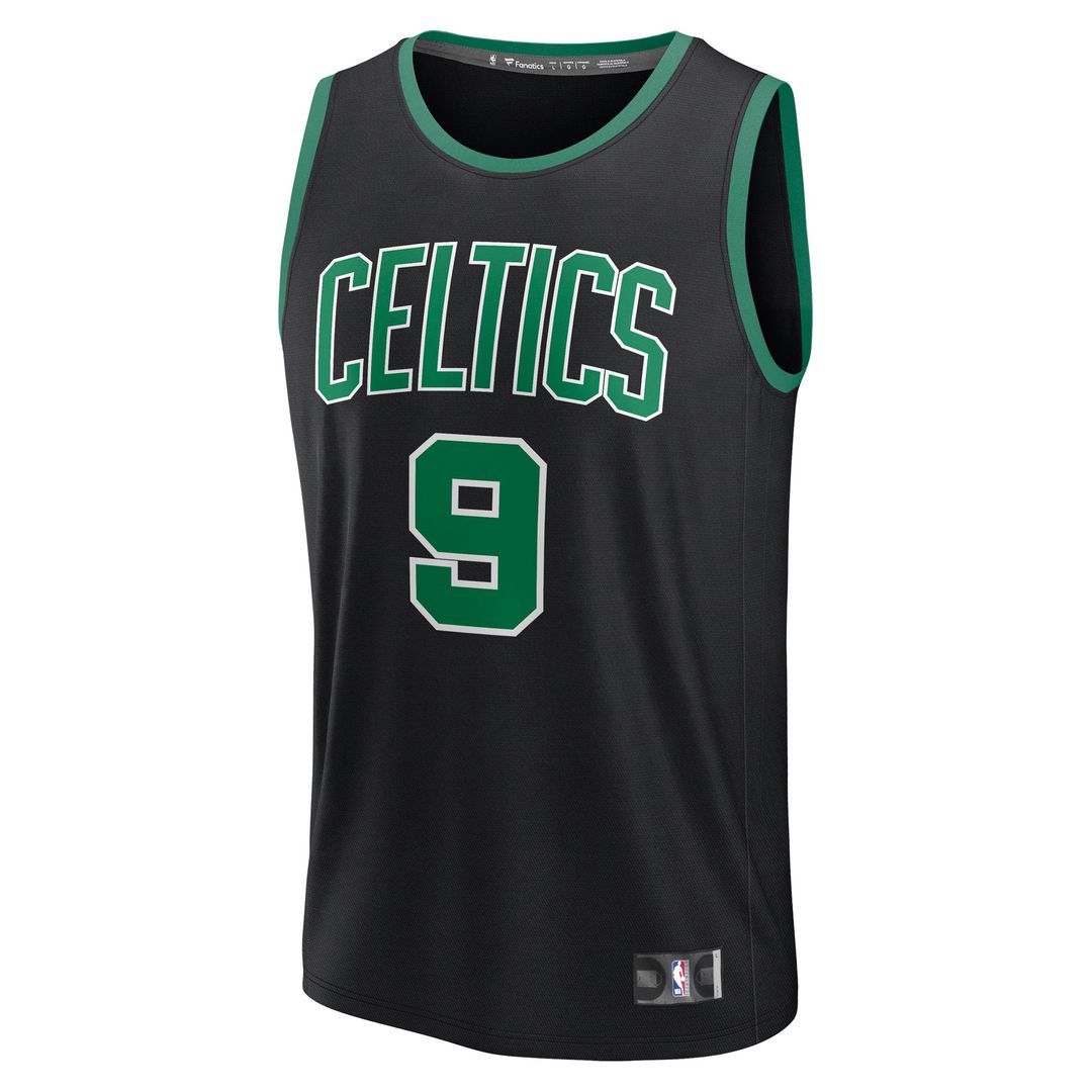 Boston Celtics Derrick White Fanatics Fast Break Replica Player Jersey - Statement Edition - Black