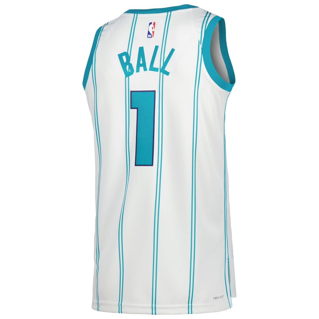 Charlotte Hornets LaMelo Ball Jordan Brand Unisex Swingman Jersey - Association Edition - White