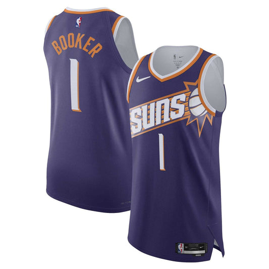 Phoenix Suns Devin Booker Nike Authentic Jersey - Icon Edition - Purple