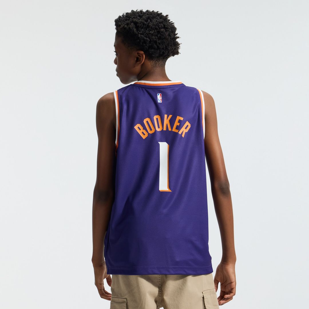 Phoenix Suns Devin Booker Fanatics Youth Fast Break Replica Player Jersey - Icon Edition - Purple