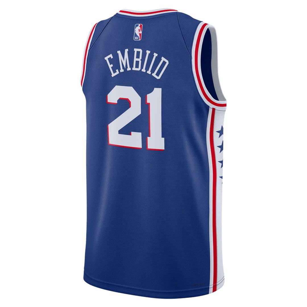 Philadelphia 76ers Joel Embiid Nike Unisex Swingman Jersey - Association Edition - White