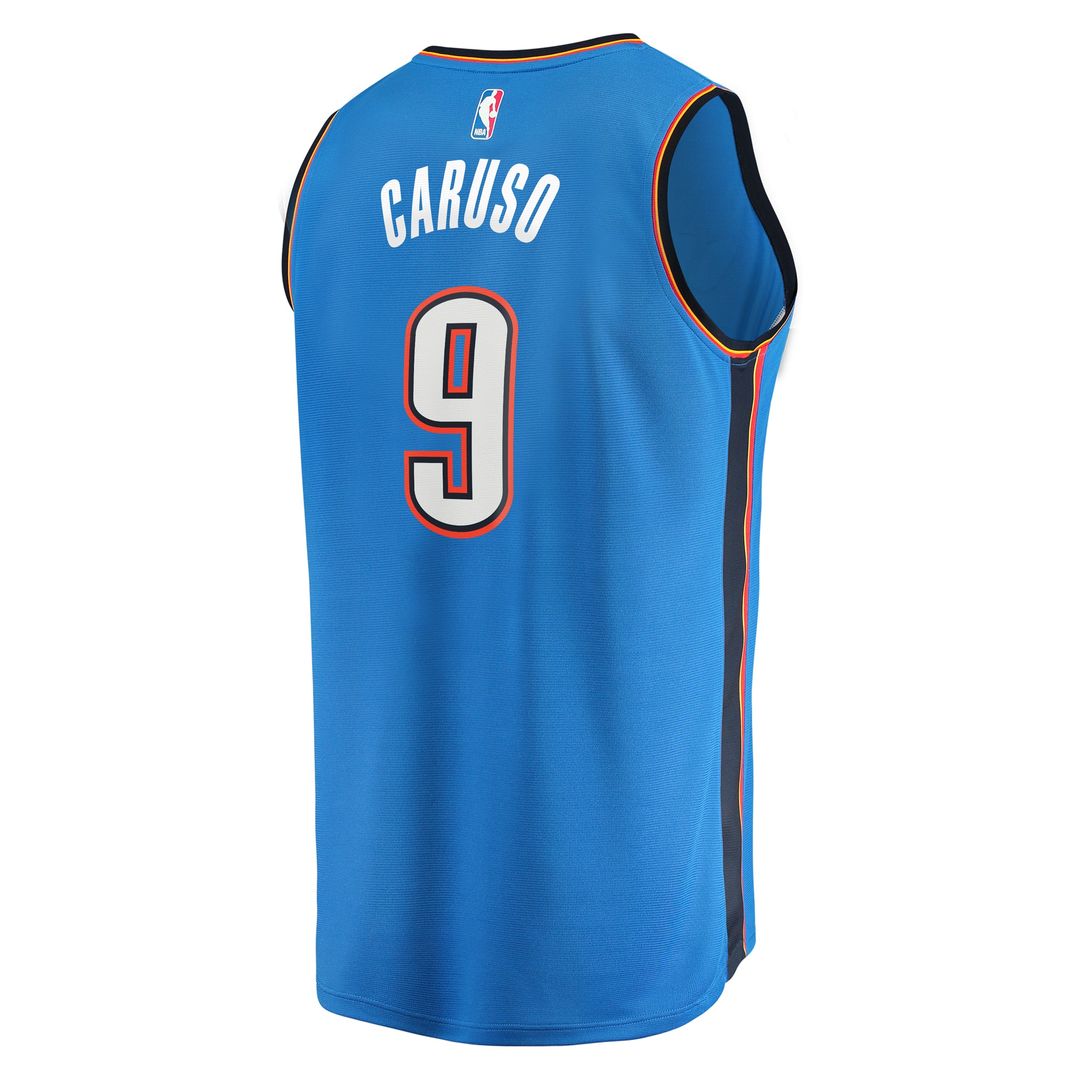 Oklahoma City Thunder Alex Caruso Fanatics Youth Fast Break Replica Player Jersey - Icon Edition - Blue