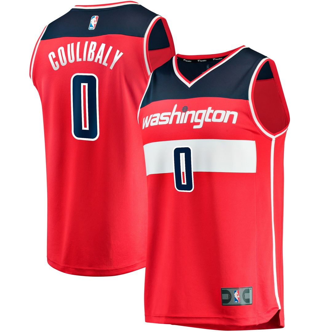 Washington Wizards Fanatics Fast Break Replica Jersey - Icon Edition - Red