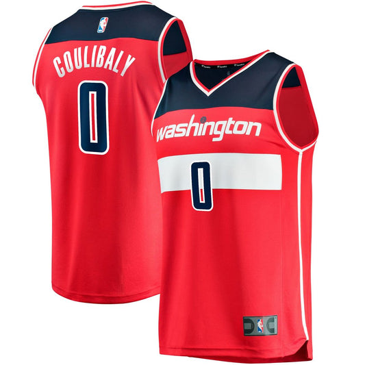 Washington Wizards Fanatics Fast Break Replica Jersey - Icon Edition - Red