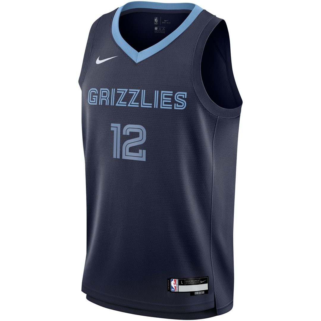 Memphis Grizzlies Ja Morant Nike Youth Swingman Jersey - Icon Edition - Navy