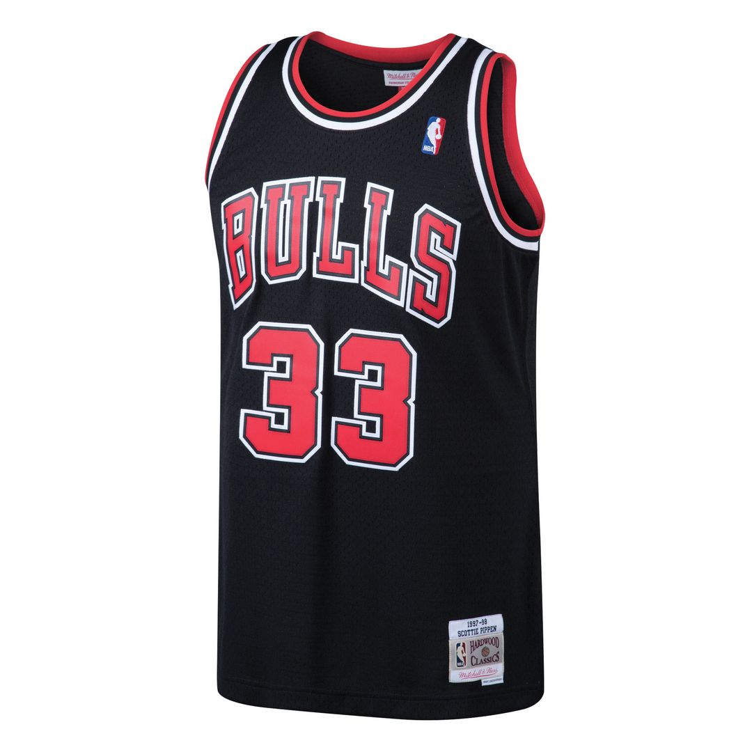 Chicago Bulls Scottie Pippen Mitchell & Ness Hardwood Classics Swingman Jersey - White