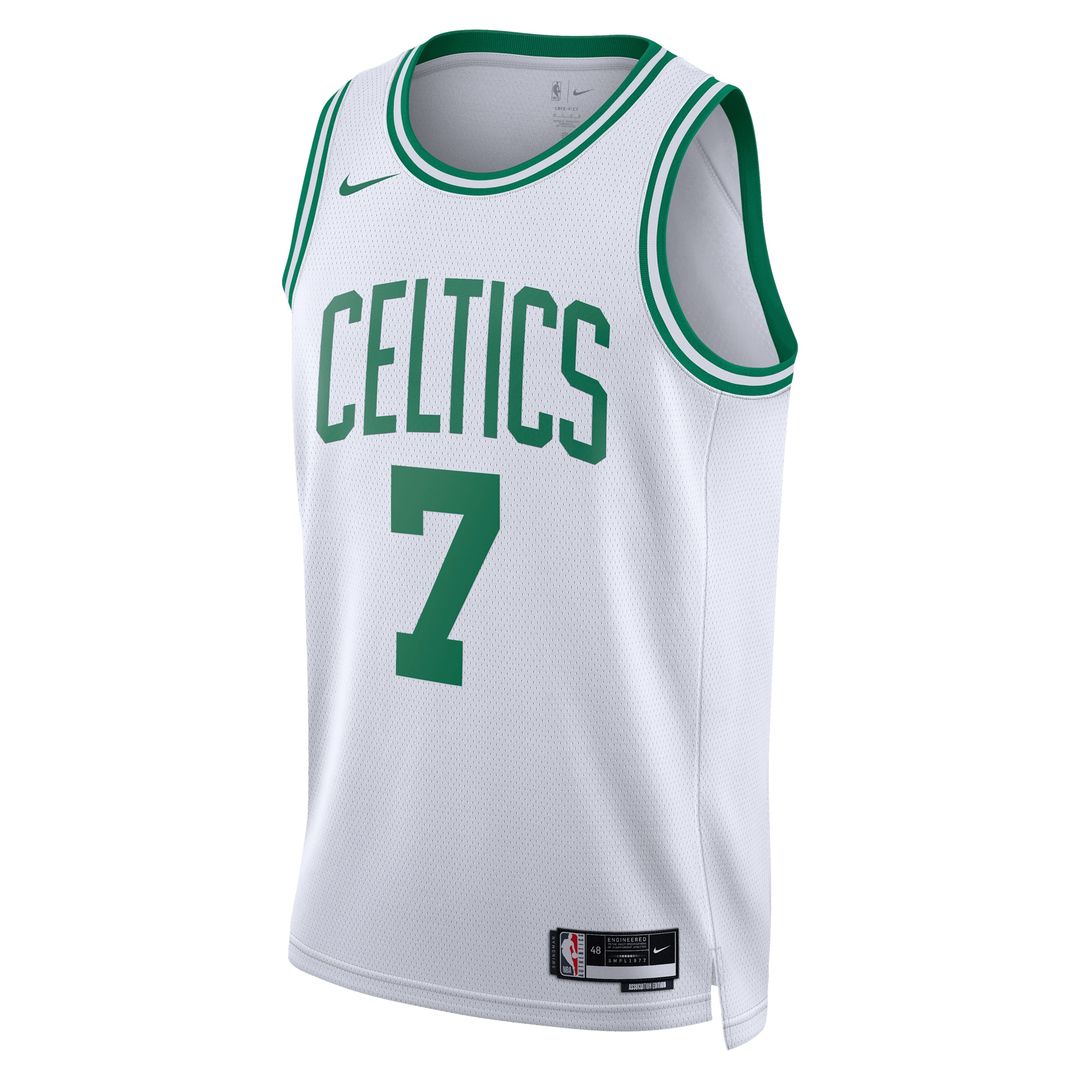 Boston Celtics Jaylen Brown Nike Unisex Swingman Jersey - Association Edition - White