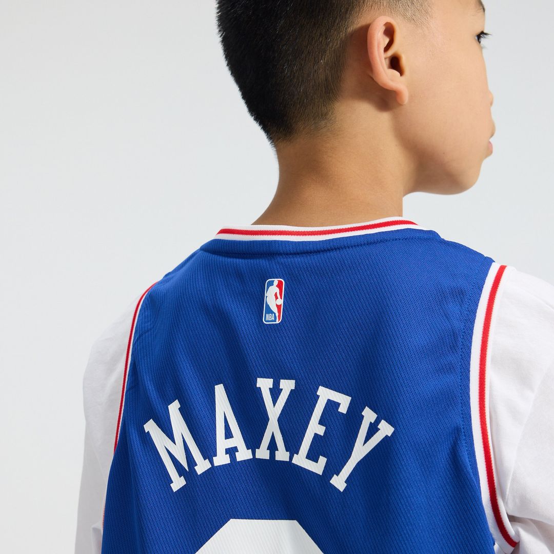 Philadelphia 76ers Tyrese Maxey Fanatics Youth Fast Break Replica Player Jersey - Icon Edition - Royal