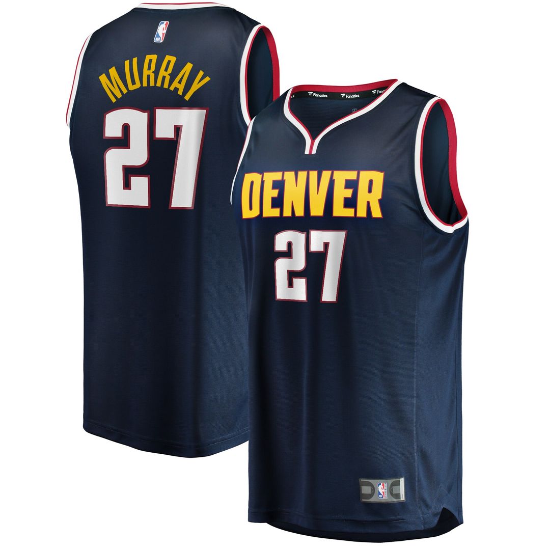 Denver Nuggets Jamal Murray Fanatics Youth Fast Break Player Jersey - Icon Edition - Navy