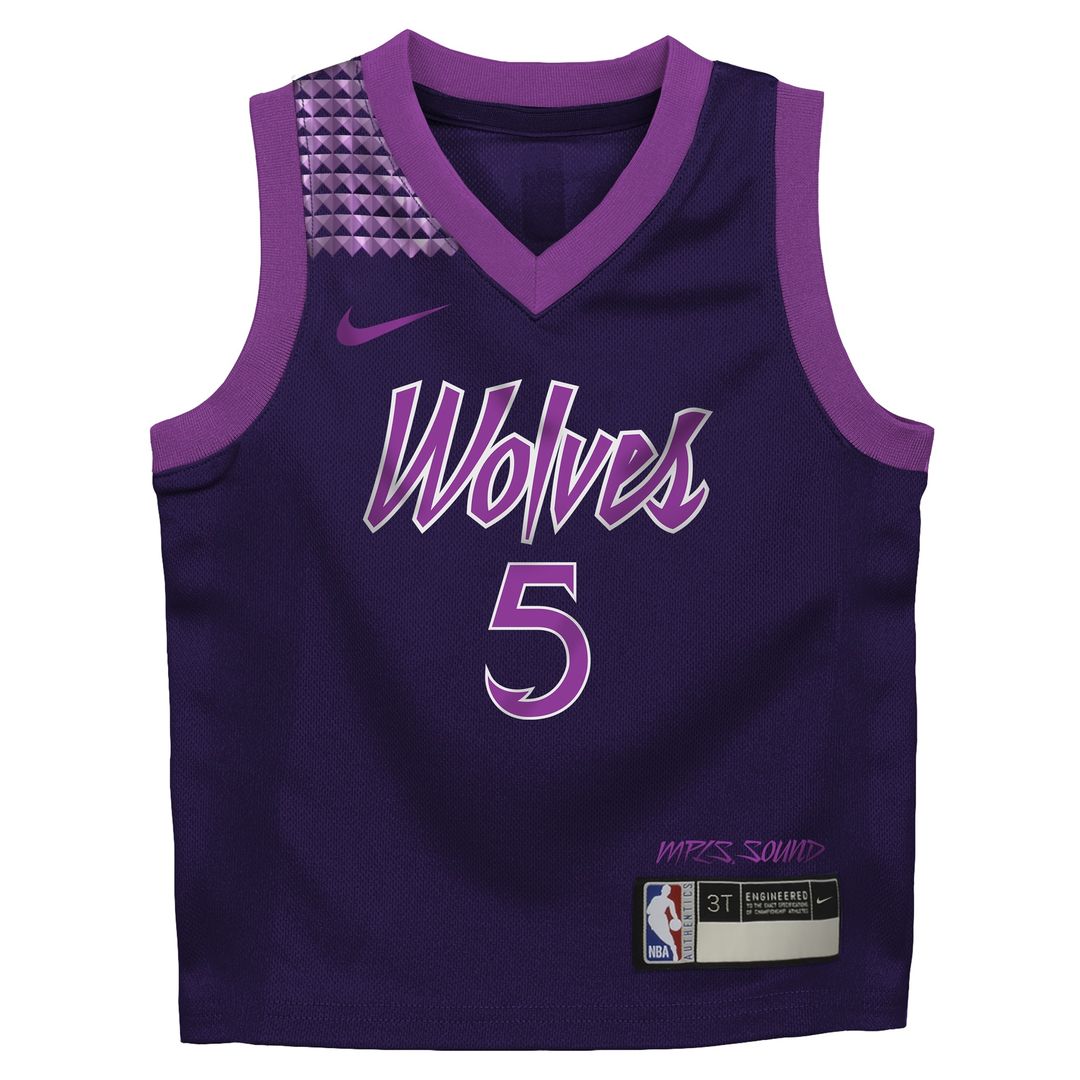 Minnesota Timberwolves Anthony Edwards Nike Infant 2025/26 City Edition Swingman Jersey - Purple