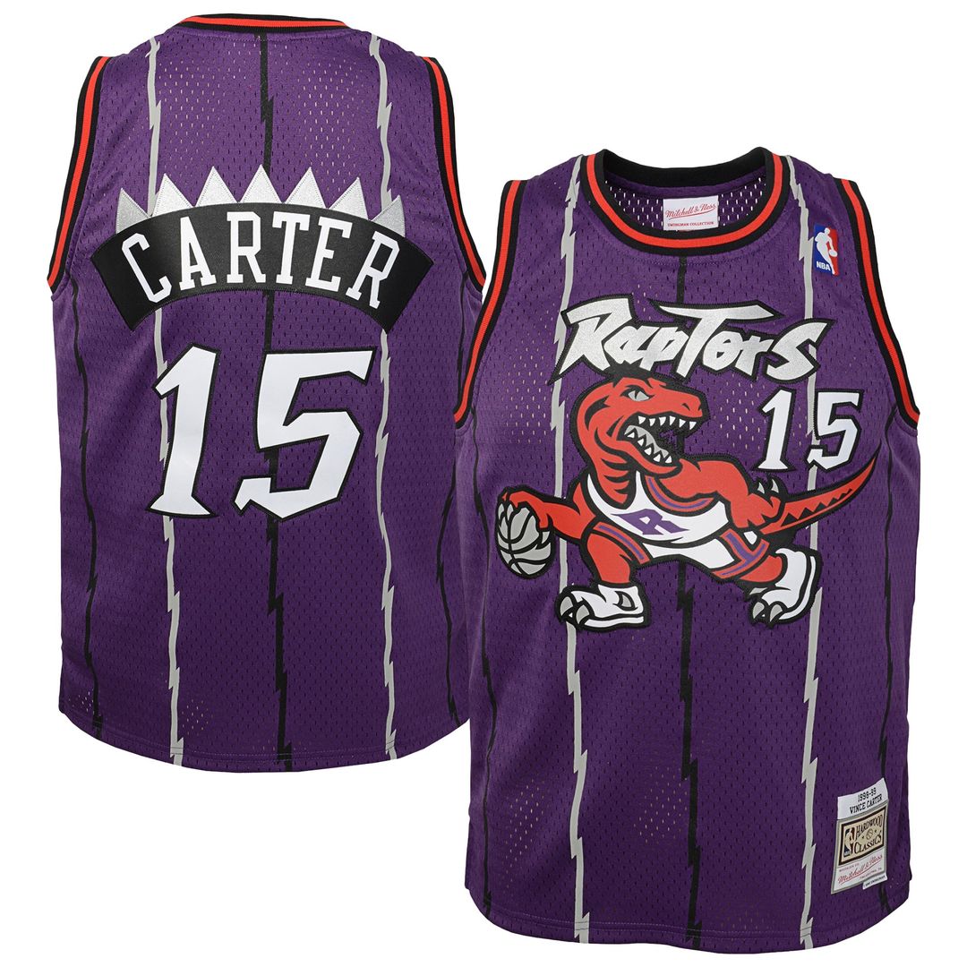 Toronto Raptors Vince Carter Toddler 1998/99 Swingman Jersey - Purple