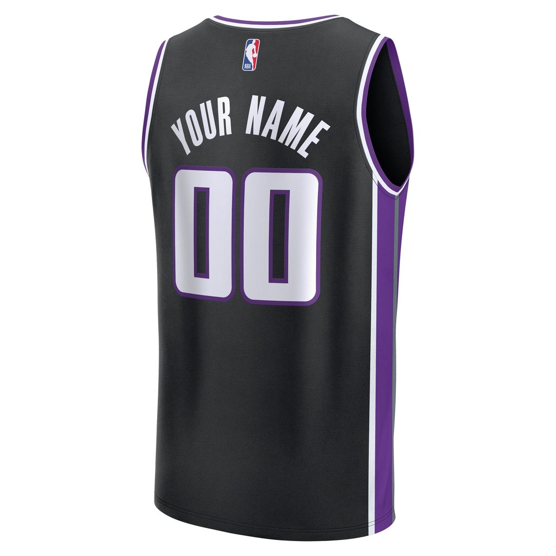 Sacramento Kings Fanatics Fast Break Custom Jersey - Association Edition - White