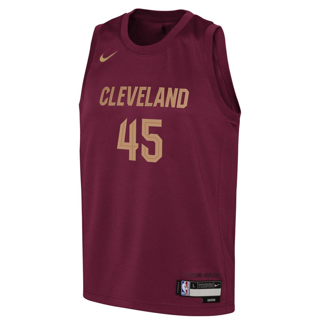 Cleveland Cavaliers Donovan Mitchell Nike Youth Swingman Jersey - Icon Edition - Wine