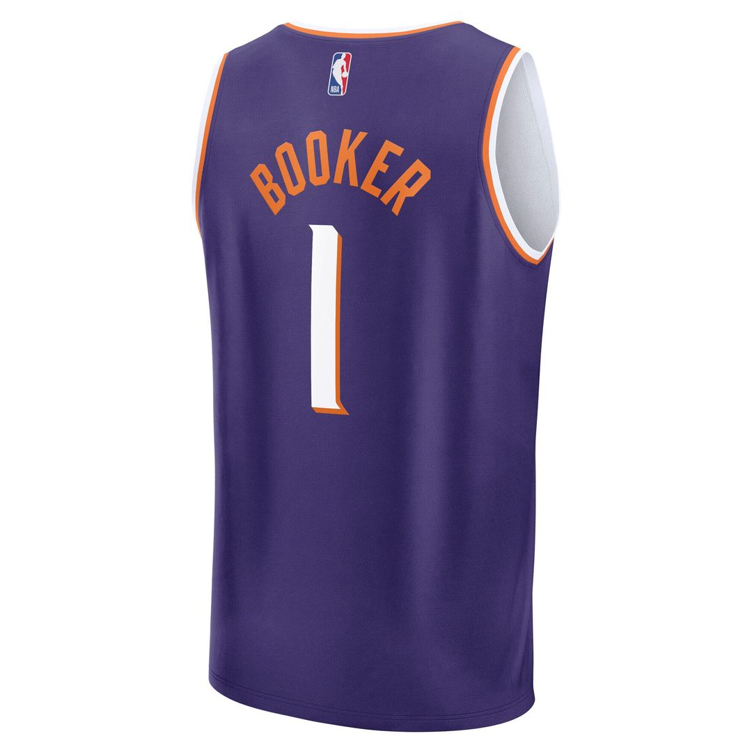 Phoenix Suns Devin Booker Fanatics Youth Fast Break Player Jersey - Icon Edition - Purple