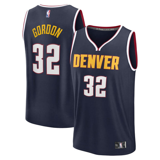 Denver Nuggets Aaron Gordon Fanatics Fast Break Replica Player Jersey - Icon Edition - Navy