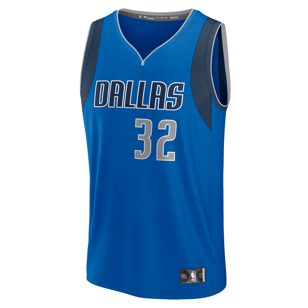 Dallas Mavericks Cooper Flagg Fanatics Youth 2025 NBA Draft First Round Pick Fast Break Replica Jersey - Icon Edition - Blue