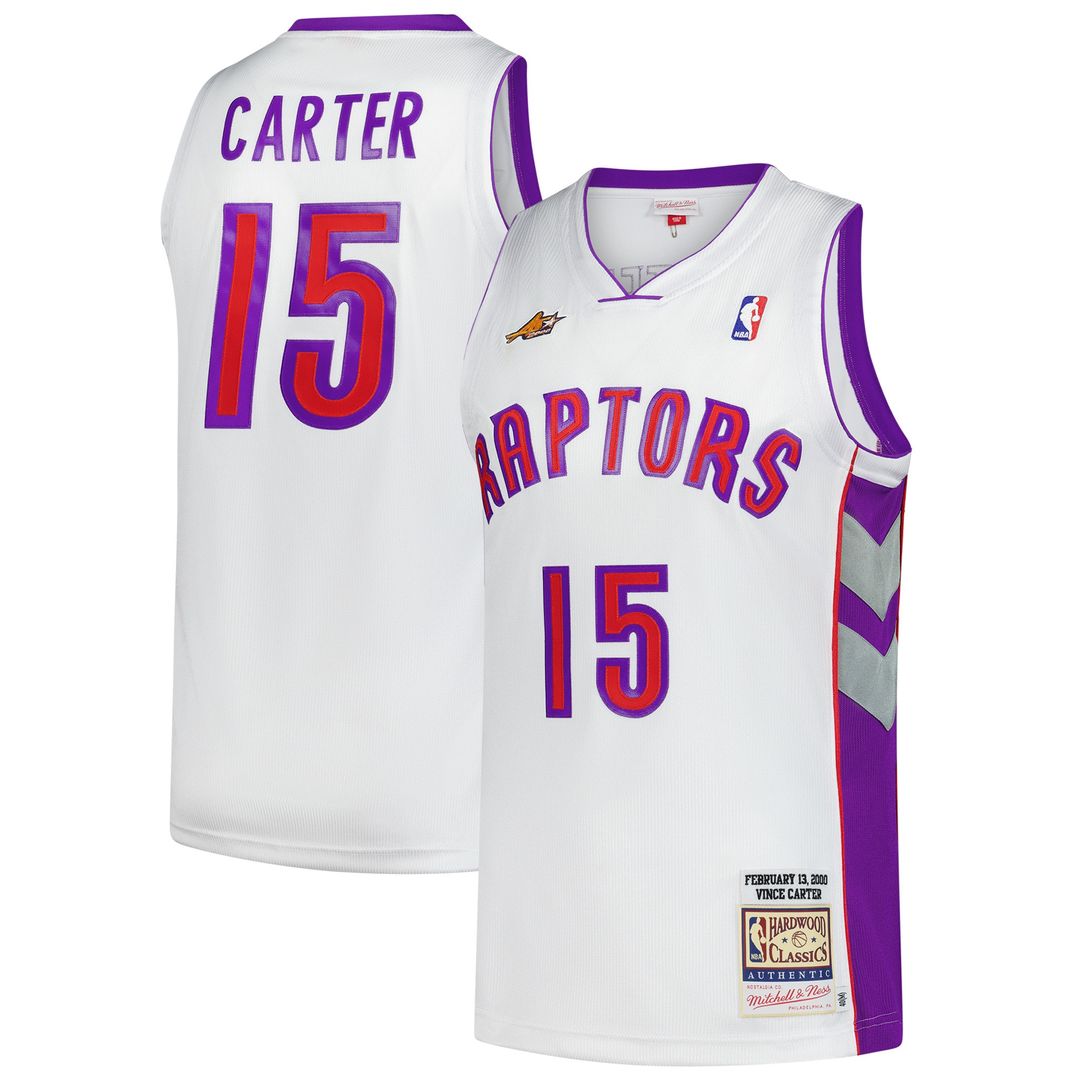 Toronto Raptors Vince Carter Mitchell & Ness 2000 NBA All - Star Game Authentic Jersey - White