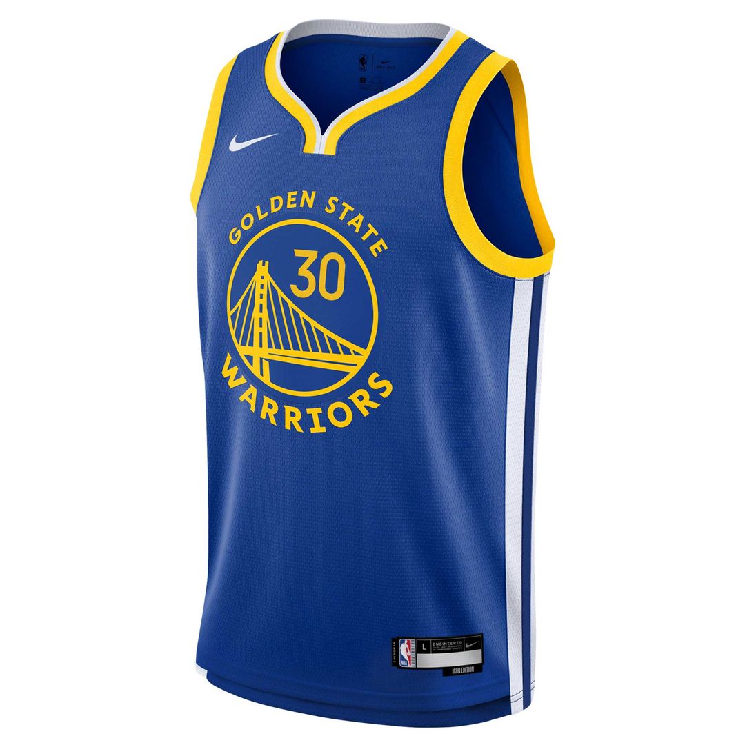 Golden State Warriors Stephen Curry Nike Youth Swingman Jersey - Icon Edition - Royal
