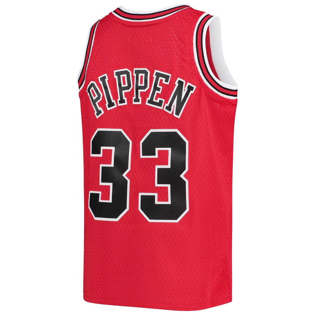 Chicago Bulls Scottie Pippen Mitchell & Ness Youth 1997 - 98 Hardwood Classics Swingman Jersey - Red