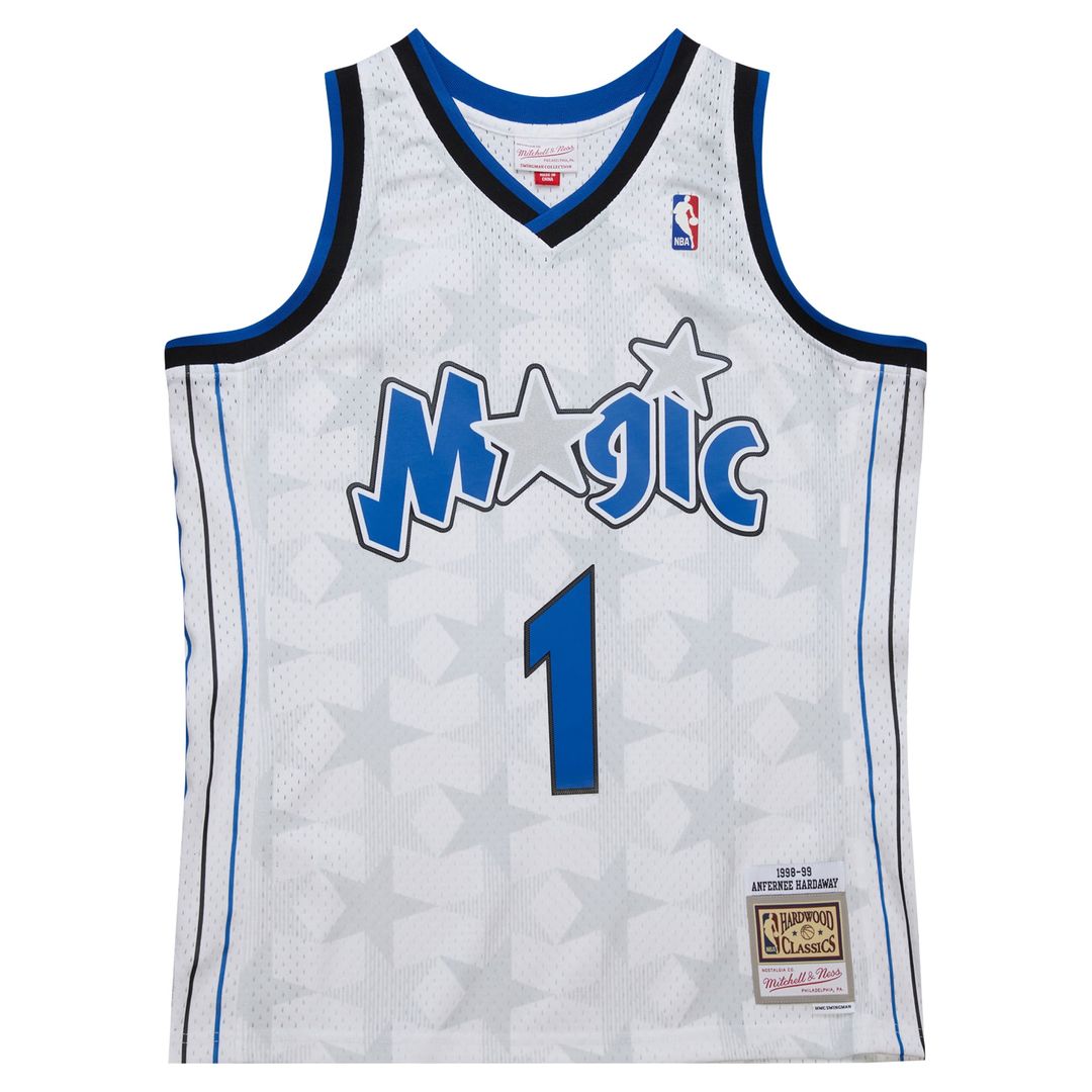 Orlando Magic Penny Hardaway Mitchell & Ness 1998/99 Hardwood Classics Swingman Jersey - White