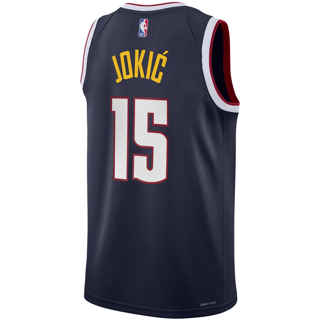 Denver Nuggets Nikola Jokic Nike Youth Swingman Jersey - Icon Edition - Navy