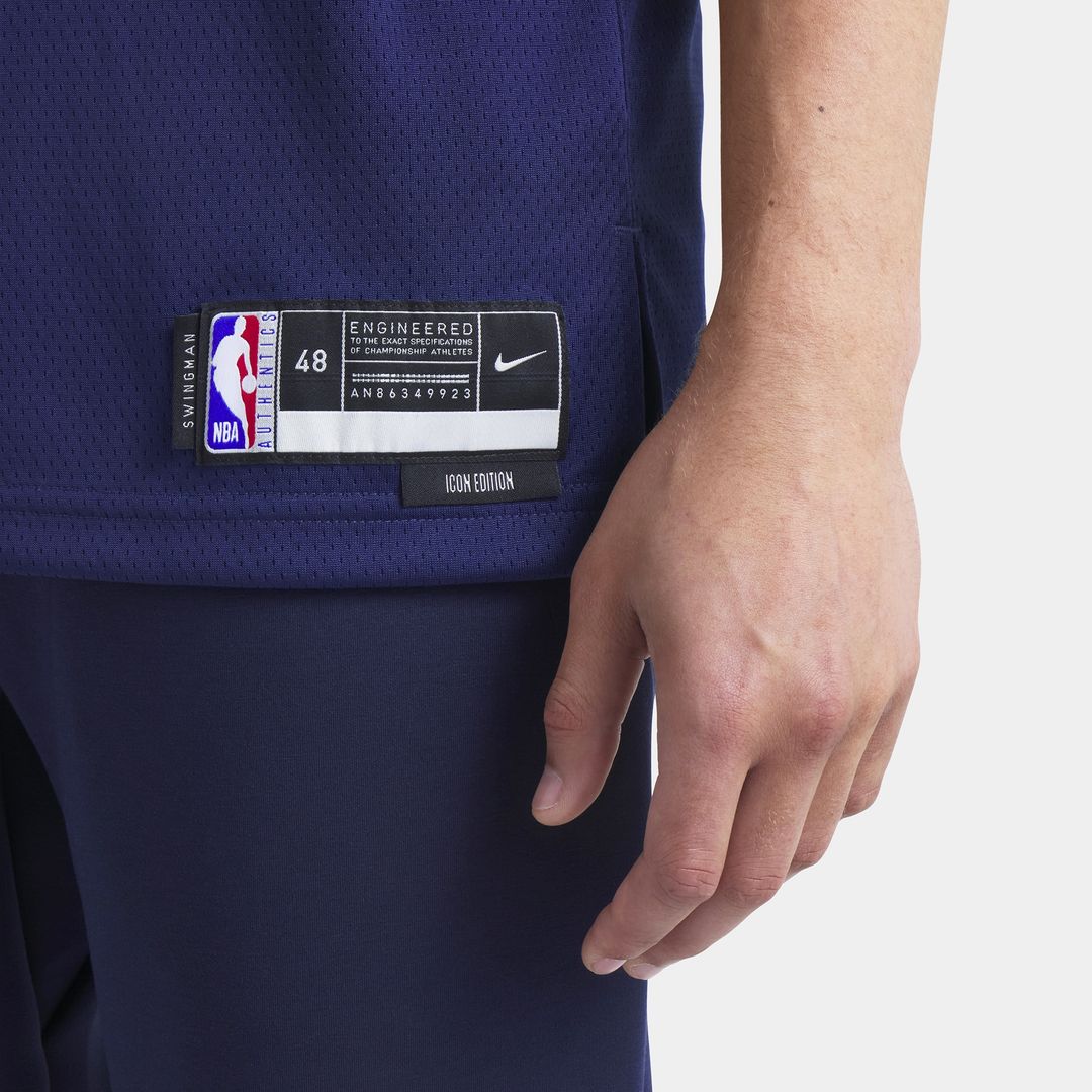 Minnesota Timberwolves Anthony Edwards Nike Unisex Swingman Jersey - Icon Edition - Navy