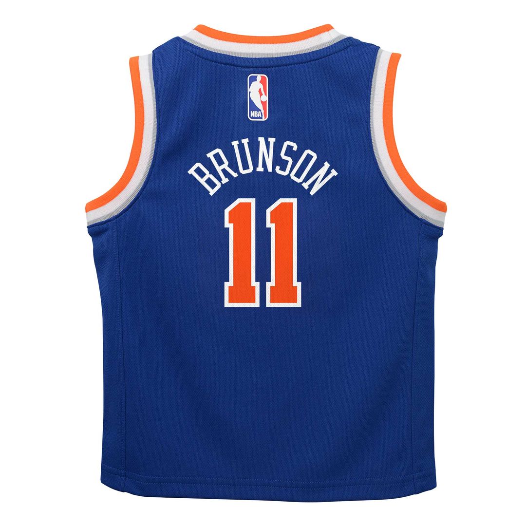 New York Knicks Jalen Brunson Nike Infant Replica Swingman Jersey - Blue - Icon Edition