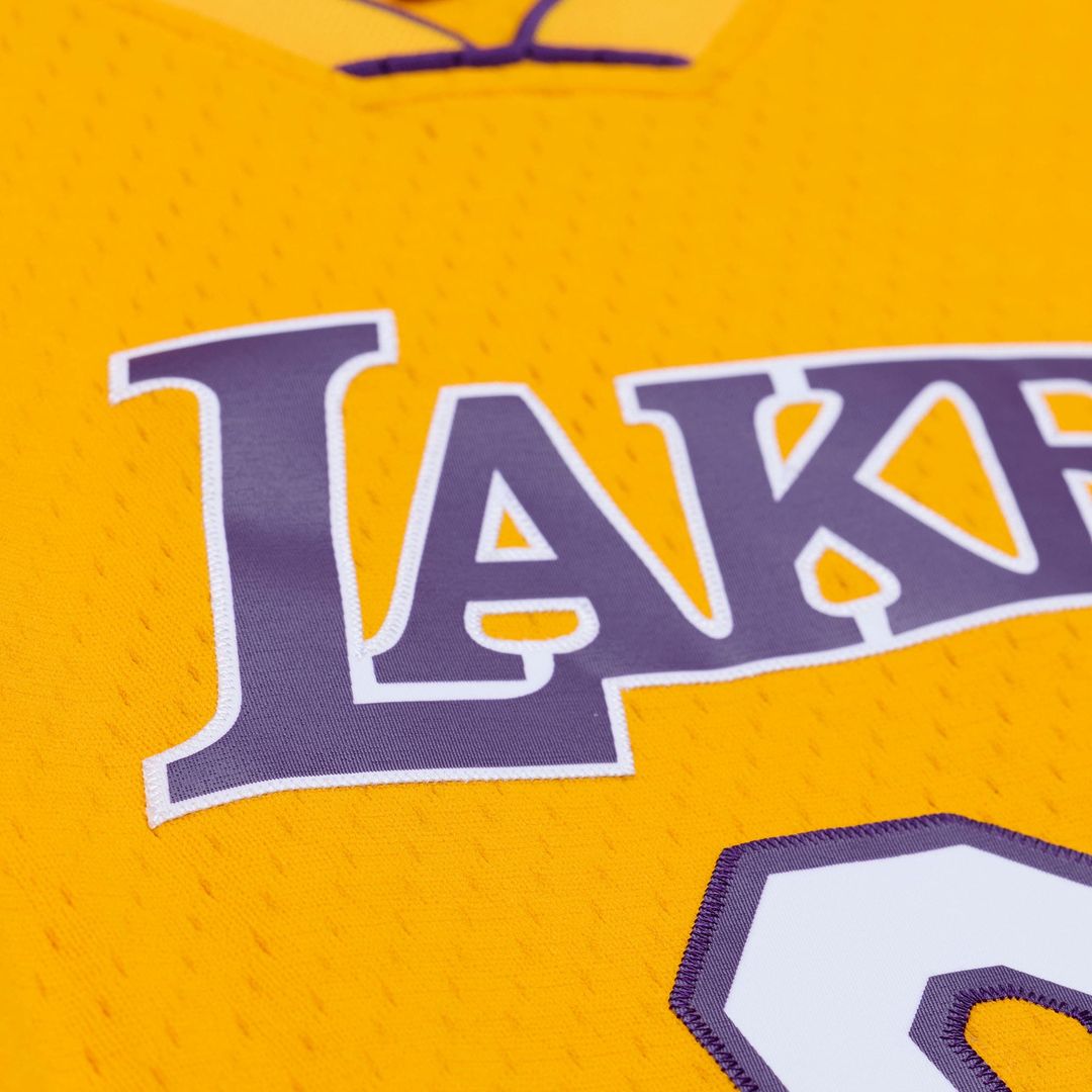 Los Angeles Lakers Mitchell & Ness x Playboi Carti 1999 - 00 Swingman Jersey - Gold