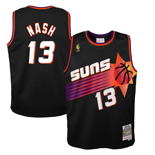 Phoenix Suns Steve Nash Mitchell & Ness Toddler 1996/97 Swingman Jersey - Black
